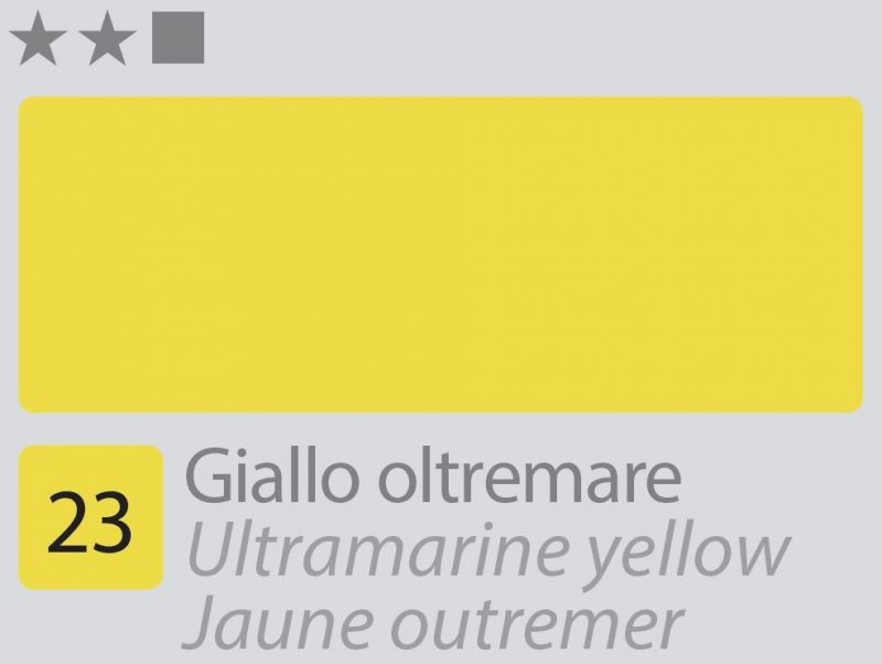 Divolo Accademia Óleo 20 ml - Ultramarine Yellow