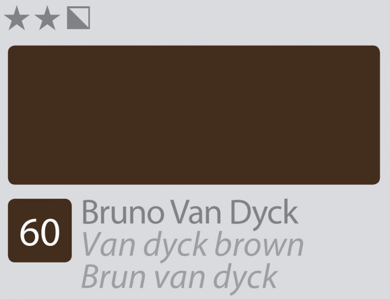 Divolo Accademia Óleo 20 ml - Van Dyck Brown