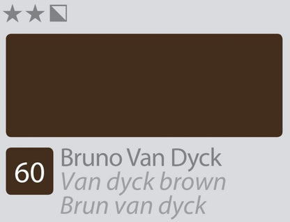 Divolo Accademia Óleo 20 ml - Van Dyck Brown