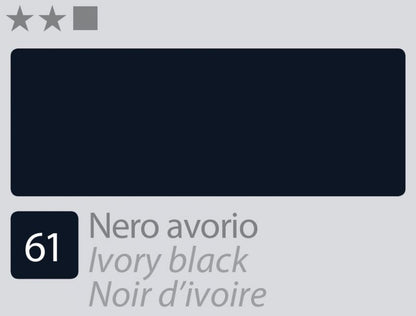 Divolo Accademia Óleo 20 ml - Ivory Black