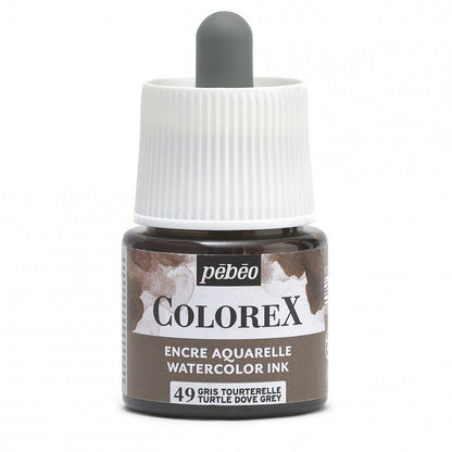Pebeo Colorex Tinta acuarelable 45 ml - 49 - Gris tórtola