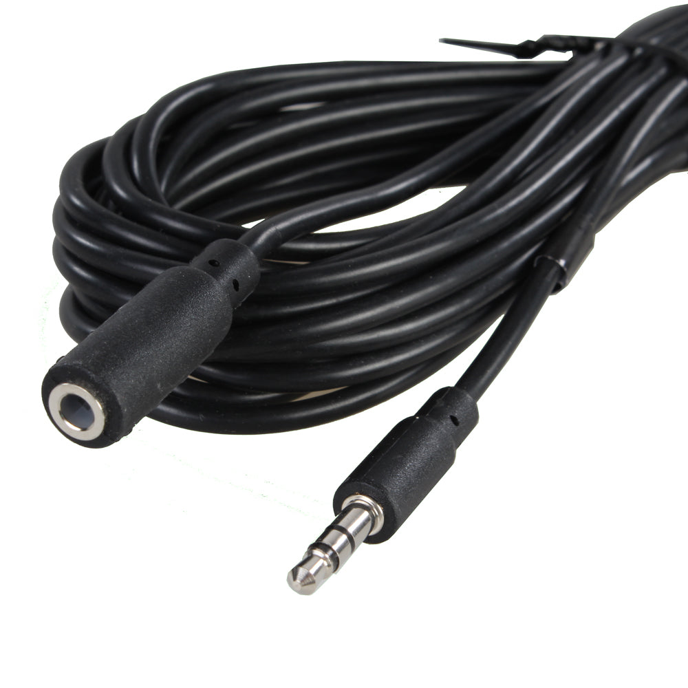 Estéreo Audio Cable alargador 3.5 mm Macho - 3.5 mm Hembra 5m