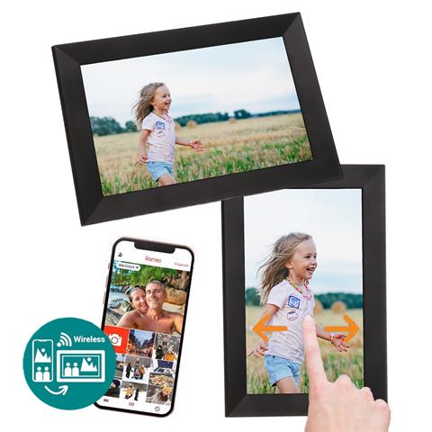 Frameo Marco digital HF-101B Negro 10.1 Pulgadas