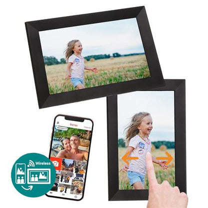 Frameo Marco digital HF-101B Negro 10.1 Pulgadas