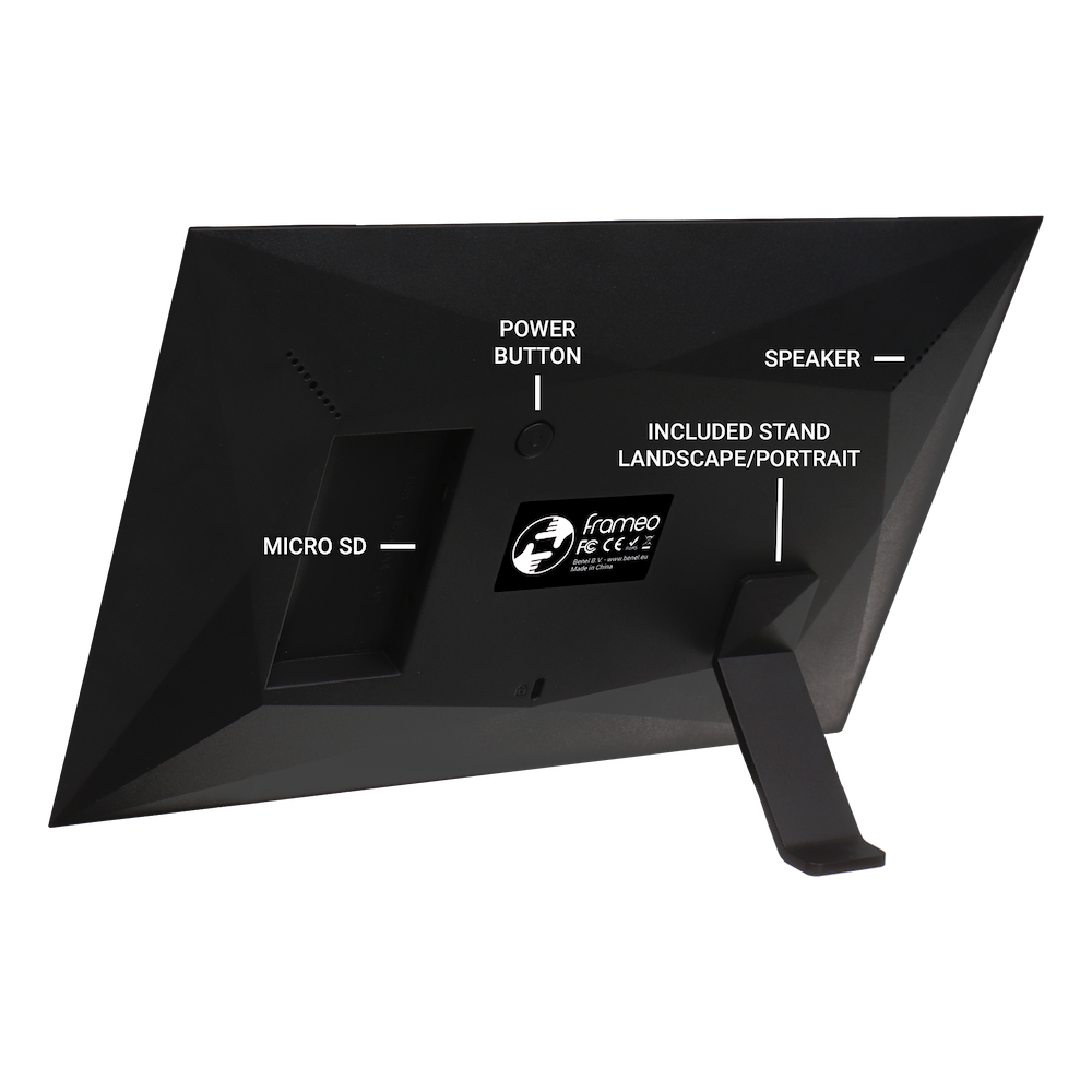 Frameo Marco digital HF-101B Negro 10.1 Pulgadas — 5