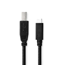 USB Cable 2m USB-C a USB-B