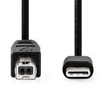 USB Cable 2m USB-C a USB-B — 2