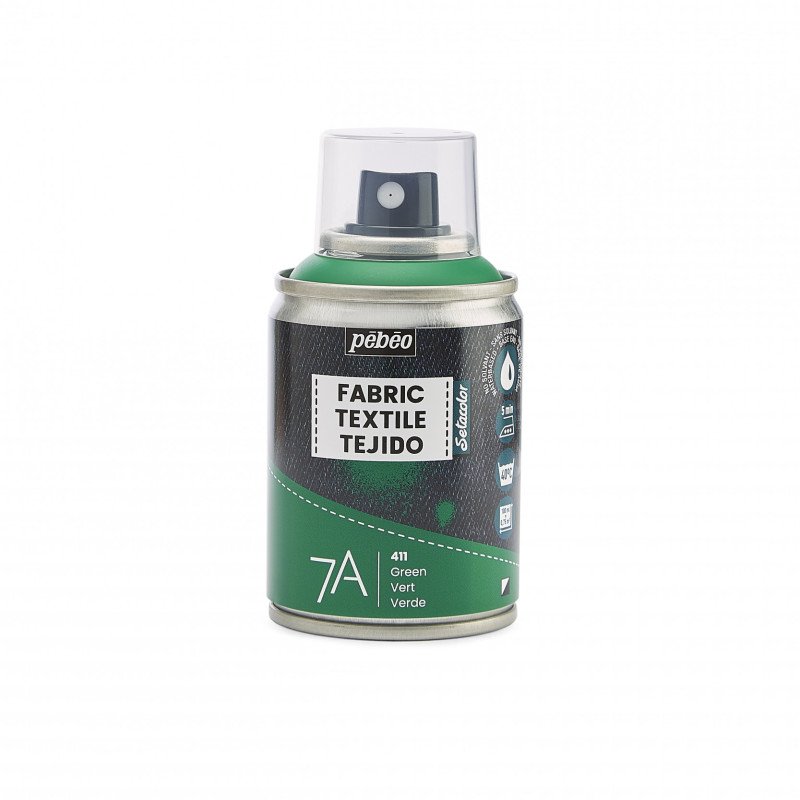 Pebeo 7A Textielspray 100 ml - Verde