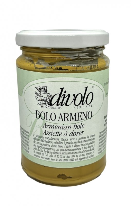 Divolo Armeens Poliment Base para dorado - 300 ml - Ocre amarillo