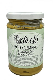 Divolo Armeens Poliment Base para dorado - 300 ml - Ocre amarillo