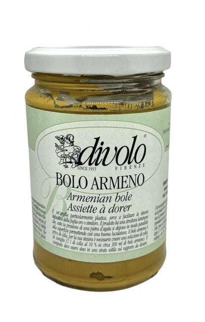Divolo Armeens Poliment Base para dorado - 300 ml - Ocre amarillo
