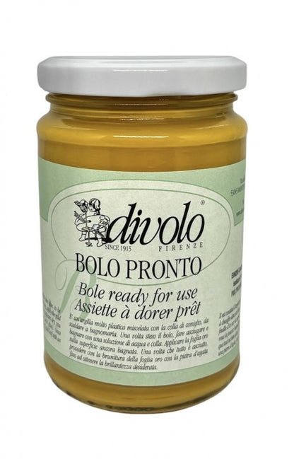 Divolo Listo para usar Poliment Base para dorado - 300 ml - Ocre amarillo