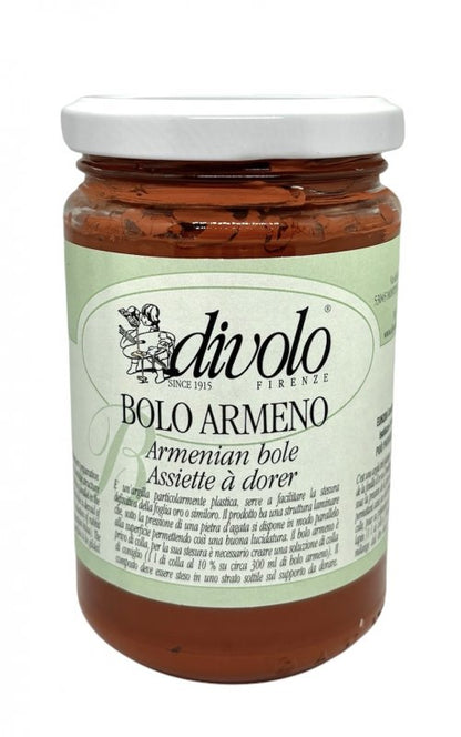 Divolo Armeens Poliment Base para dorado - 300 ml - Rojo