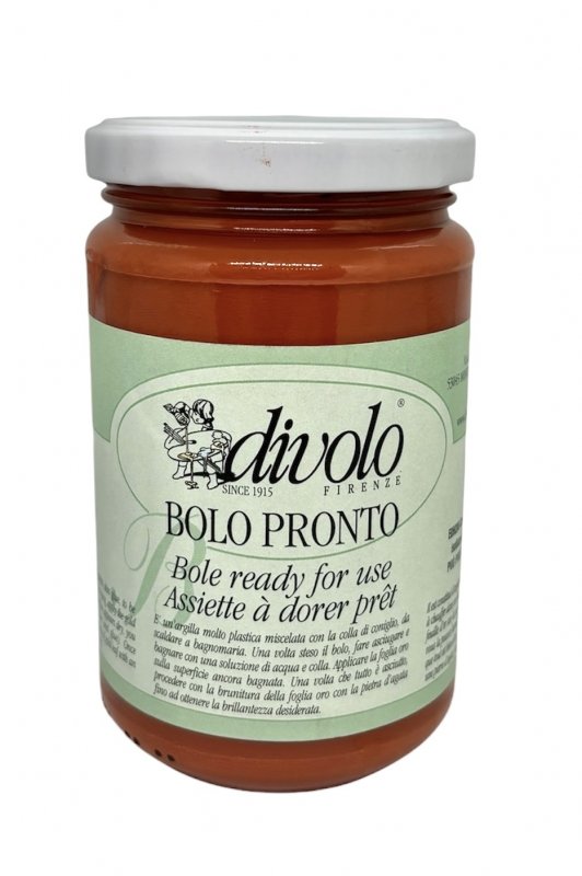 Divolo Listo para usar Poliment Base para dorado - 300 ml - Rojo