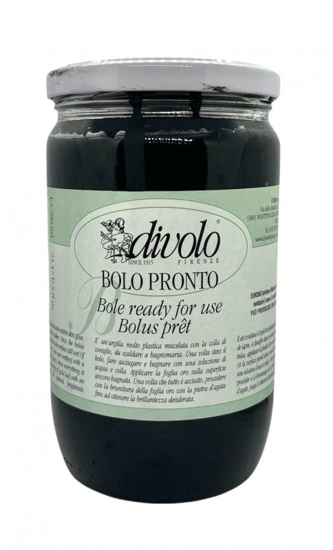 Divolo Listo para usar Poliment Base para dorado - 700 ml - Negro