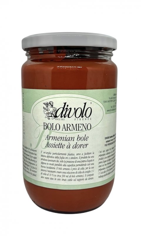 Divolo Armeens Poliment Base para dorado - 700 ml - Rojo