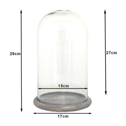 Clayre Eef Cloche 6GL3536 Transparente 17x29 cm — 4