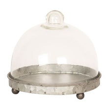 Clayre Eef Cloche 6GL2492 Gris Transparente 16x15 cm