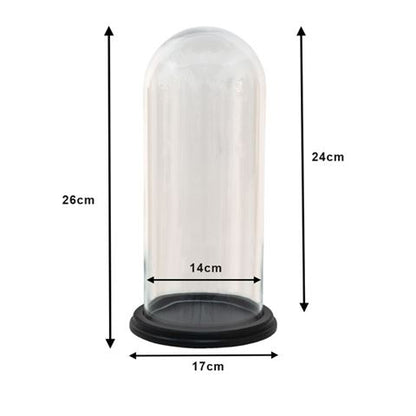 Clayre Eef Cloche 6GL3472 Transparente 17x26 cm — 2