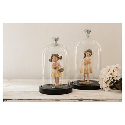 Clayre Eef 6GL2544 Vidrio Cloche Transparente 14x25 cm — 3