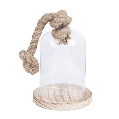 Clayre Eef 6GL2220 Vidrio Cloche Transparente 12x19 cm
