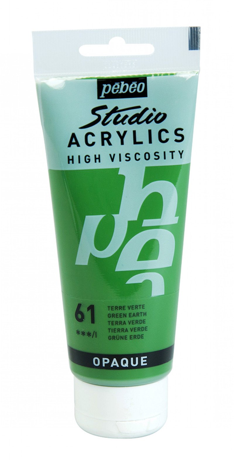 Pebeo Studio Pintura acrílica 100 ml - 61 - Groene aarde
