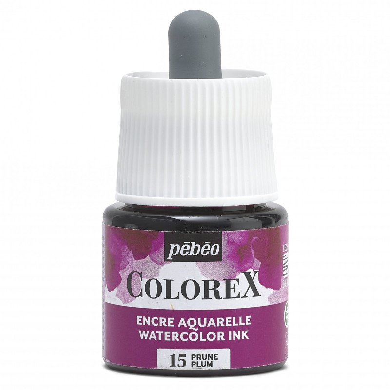 Pebeo Colorex Tinta acuarelable 45 ml - 15 - Pruim