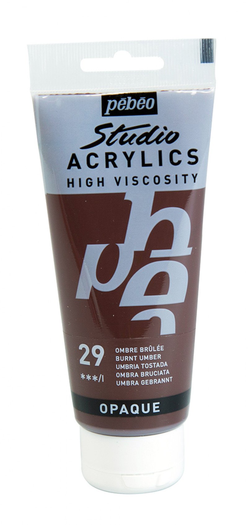 Pebeo Studio Pintura acrílica 100 ml - 29 - Sombra tostada