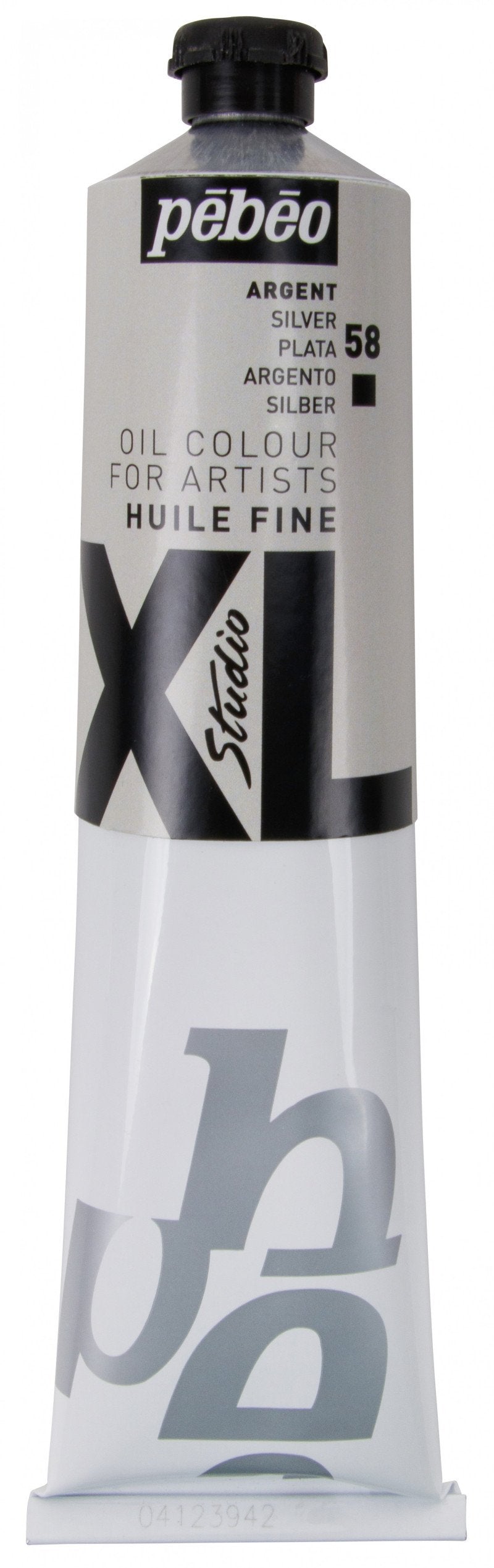 Pebeo Studio XL Óleo 200 ml - 58 - Plata