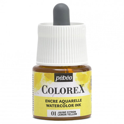 Pebeo Colorex Tinta acuarelable 45 ml - 01 - Amarillo limón