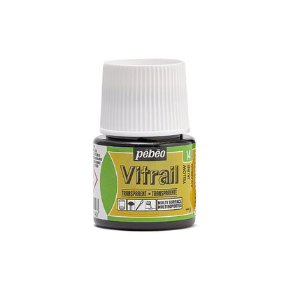 Pebeo Vitrail Transparente Pintura para vidrio 45 ml - 14 - Amarillo