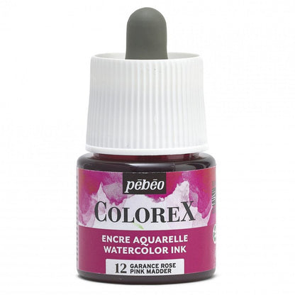 Pebeo Colorex Tinta acuarelable 45 ml - 12 - Roze Meekrap
