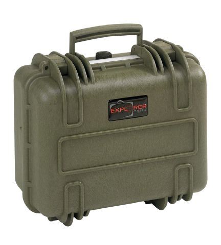 Explorer Cases 3317HL Maletín Verde con Espuma — 2