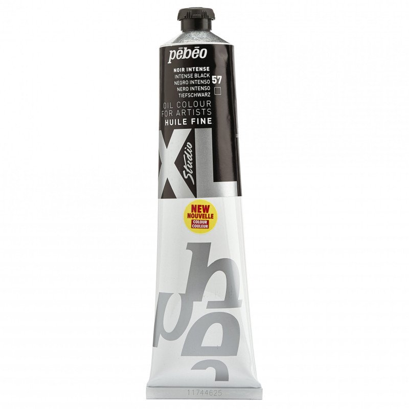 Pebeo Studio XL Óleo 200 ml - 57 - Negro intenso