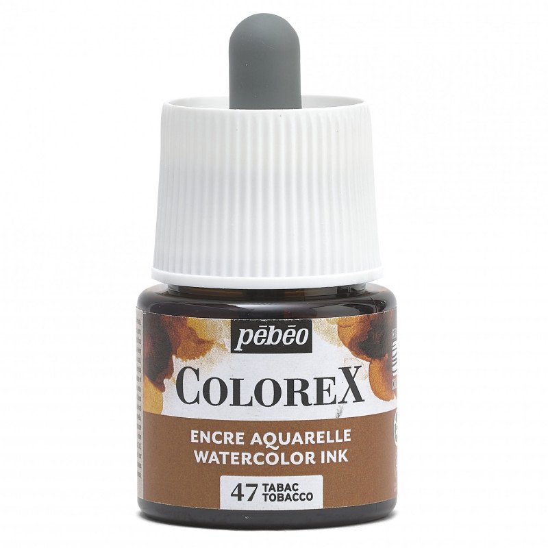 Pebeo Colorex Tinta acuarelable 45 ml - 47 - Tabak