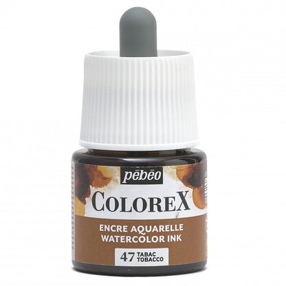Pebeo Colorex Tinta acuarelable 45 ml - 47 - Tabak