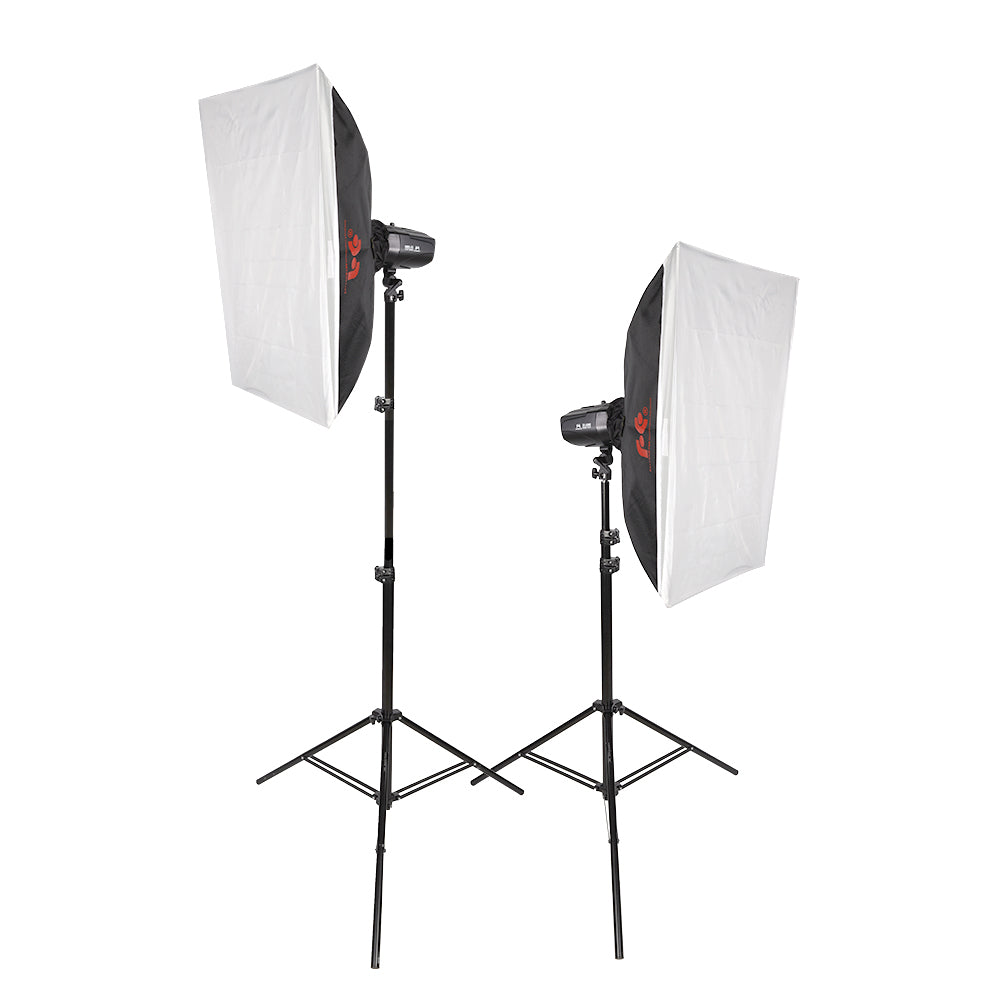 Falcon Eyes Flash de estudio Kit SSK-2200D con Bolsa — 2