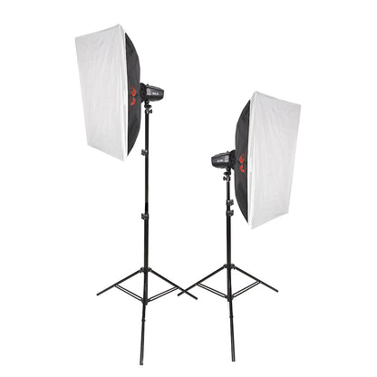 Falcon Eyes Flash de estudio Kit SSK-2200D con Bolsa — 2