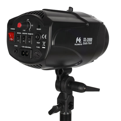 Falcon Eyes Flash de estudio Kit SSK-2200D con Bolsa — 6