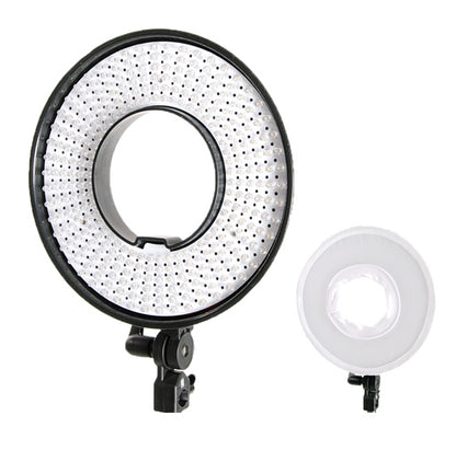 Falcon Eyes Bicolor LED Anillo Lámpara Regulable DVR-300DVC en 230V