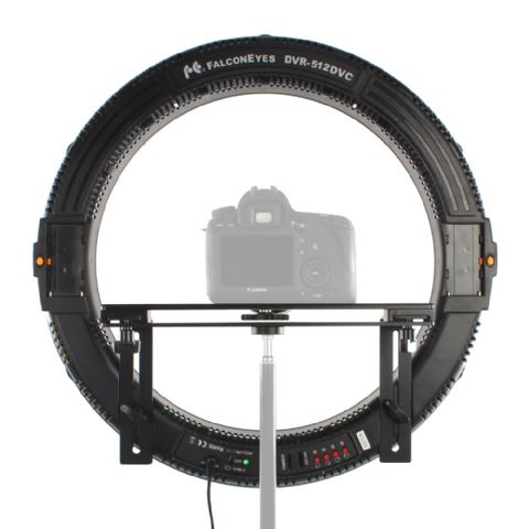 Falcon Eyes Bicolor LED Anillo Lámpara Regulable DVR-512DVC en 230V — 3