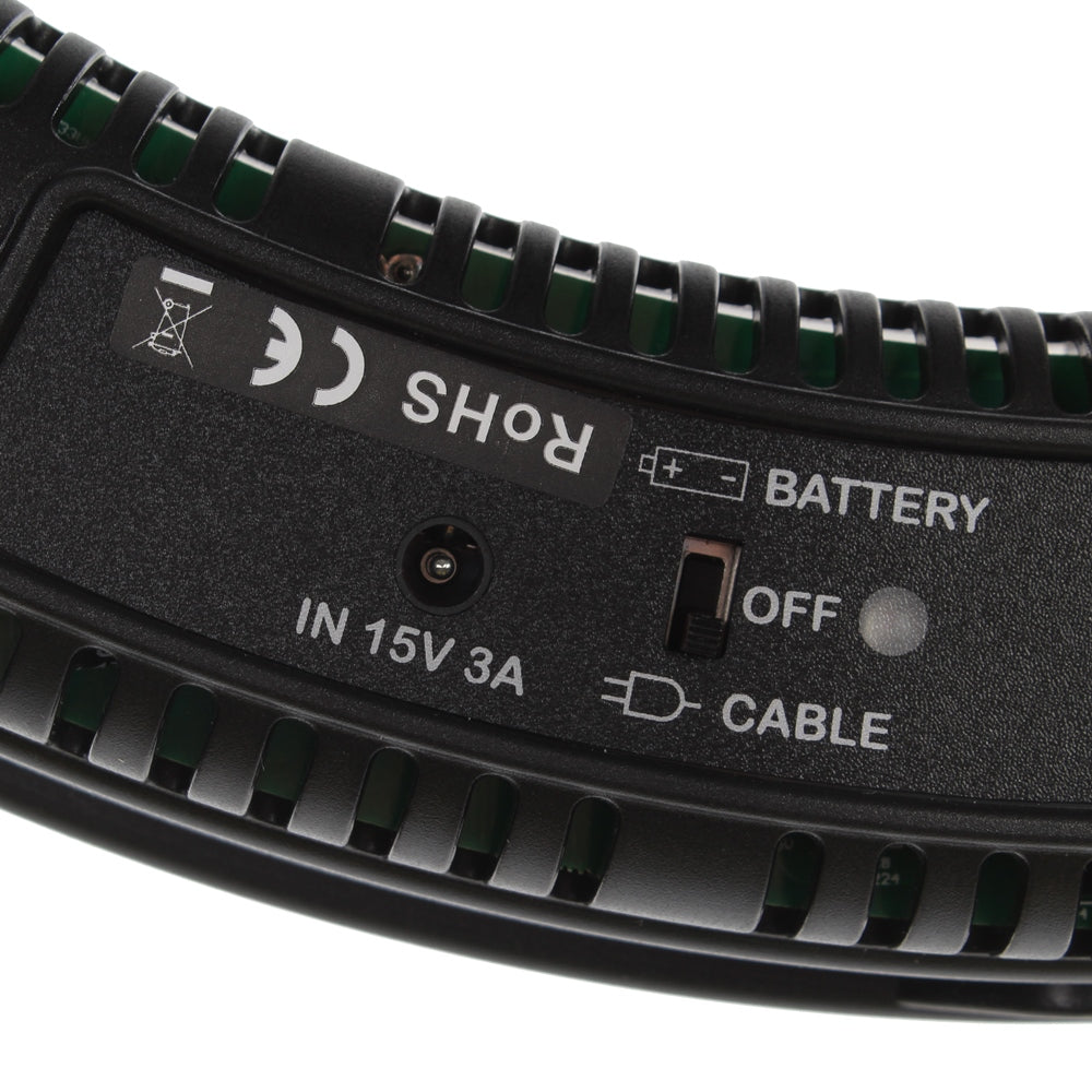Falcon Eyes Bicolor LED Anillo Lámpara Regulable DVR-512DVC en 230V — 5
