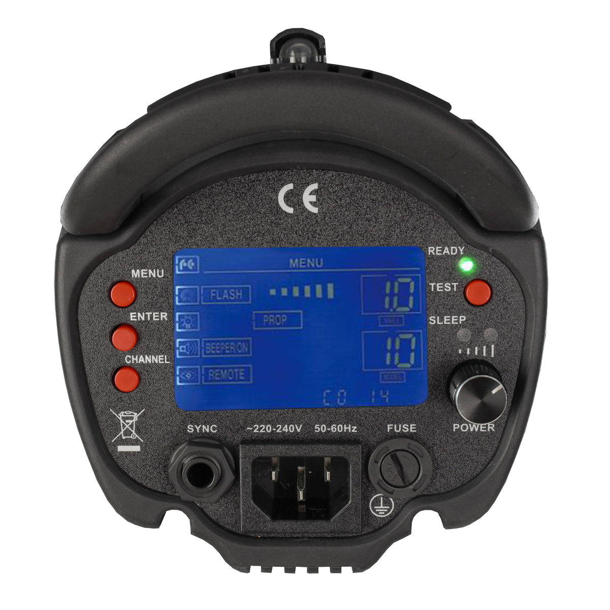 Falcon Eyes Flash de estudio Kit TFK-2400L con LCD Pantalla — 8