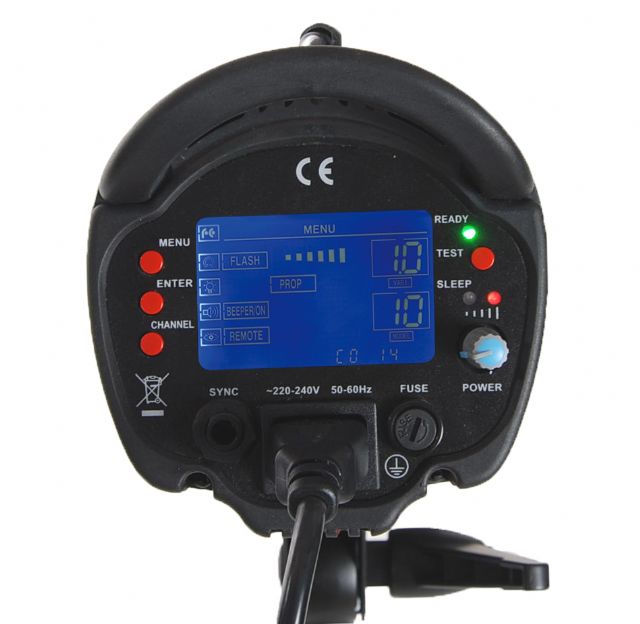 Falcon Eyes Flash de estudio TF-600L con LCD Pantalla — 2