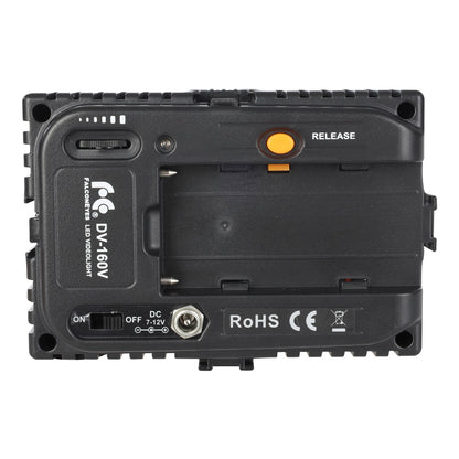 Falcon Eyes Lámpara LED Kit Regulable DV-160V-K2 incl. Batería — 4