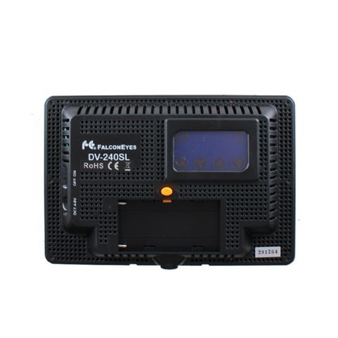Falcon Eyes Bicolor Lámpara LED Kit Regulable DV-240SL-K1 incl. Batería — 4