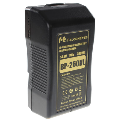 Falcon Eyes Batería V-Mount 260Wh 14.8V 17500mAh