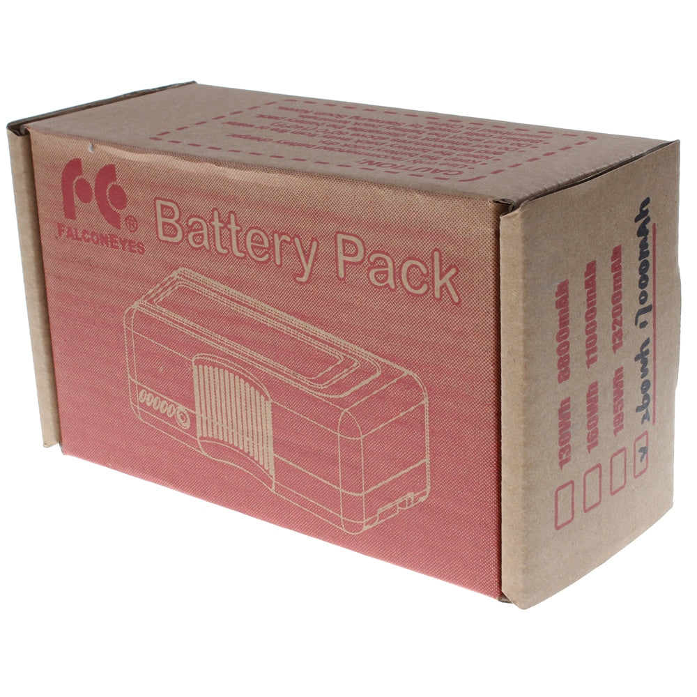 Falcon Eyes Batería V-Mount 260Wh 14.8V 17500mAh — 6