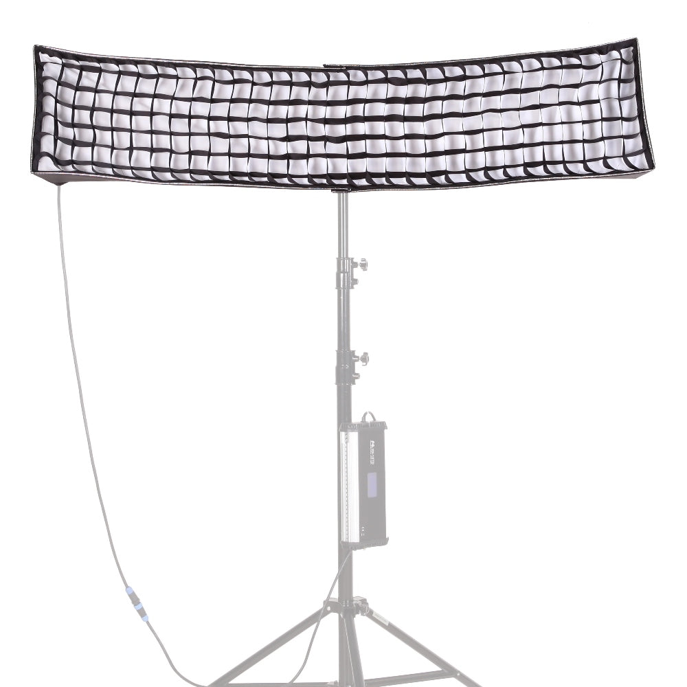 Falcon Eyes Softbox + Rejilla nido de abeja RX-SB29HC para LED RX-29TDX — 4