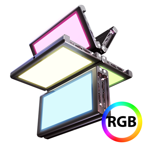 Falcon Eyes RGB Lámpara LED PockeLite F7 Plegable